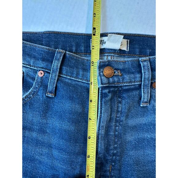 NEW Madewell Mid Rise Classic Straight Jeans Sz 31 - Picture 11 of 12